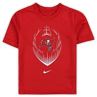 Preschool Nike  Red Tampa Bay Buccaneers Legend Icon Performance T-Shirt