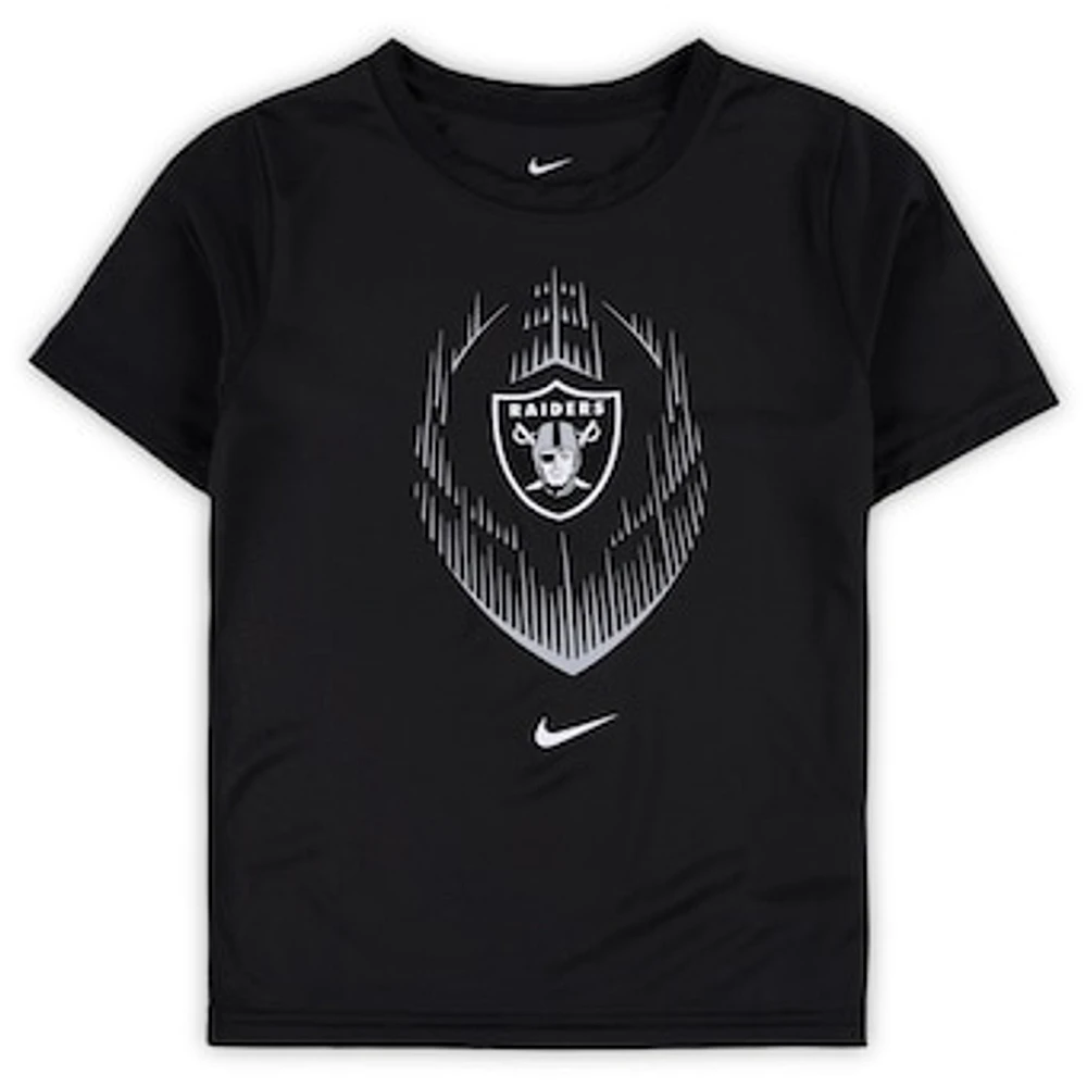 Preschool Nike  Black Las Vegas Raiders Legend Icon Performance T-Shirt