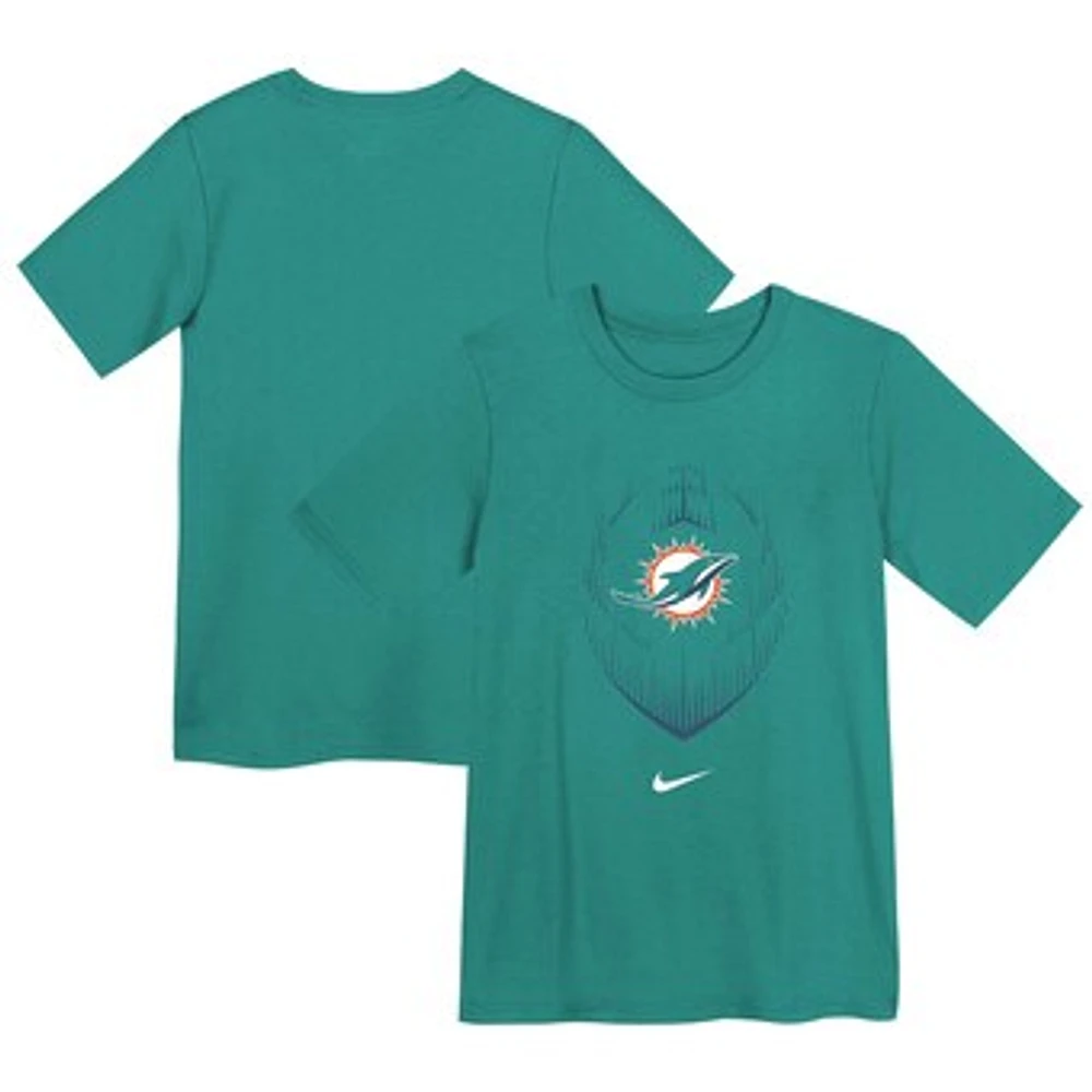 Preschool Nike  Aqua Miami Dolphins Legend Icon Performance T-Shirt