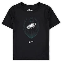 Preschool Nike  Black Philadelphia Eagles Legend Icon Performance T-Shirt