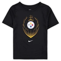 Preschool Nike  Black Pittsburgh Steelers Legend Icon Performance T-Shirt