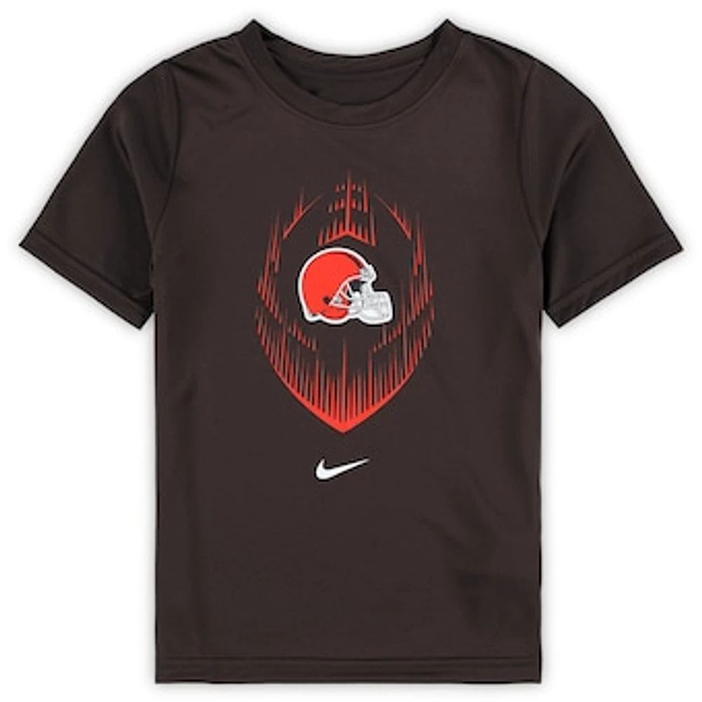 Preschool Nike  Brown Cleveland Browns Legend Icon Performance T-Shirt