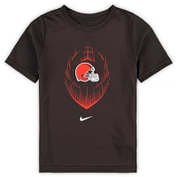 Preschool Nike  Brown Cleveland Browns Legend Icon Performance T-Shirt