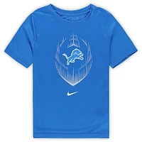 Preschool Nike  Blue Detroit Lions Legend Icon Performance T-Shirt