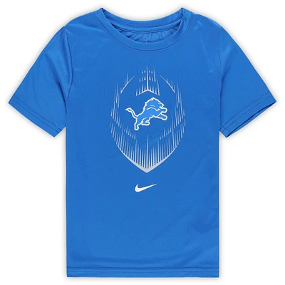 Preschool Nike  Blue Detroit Lions Legend Icon Performance T-Shirt