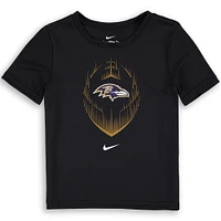 Preschool Nike  Black Baltimore Ravens Legend Icon Performance T-Shirt