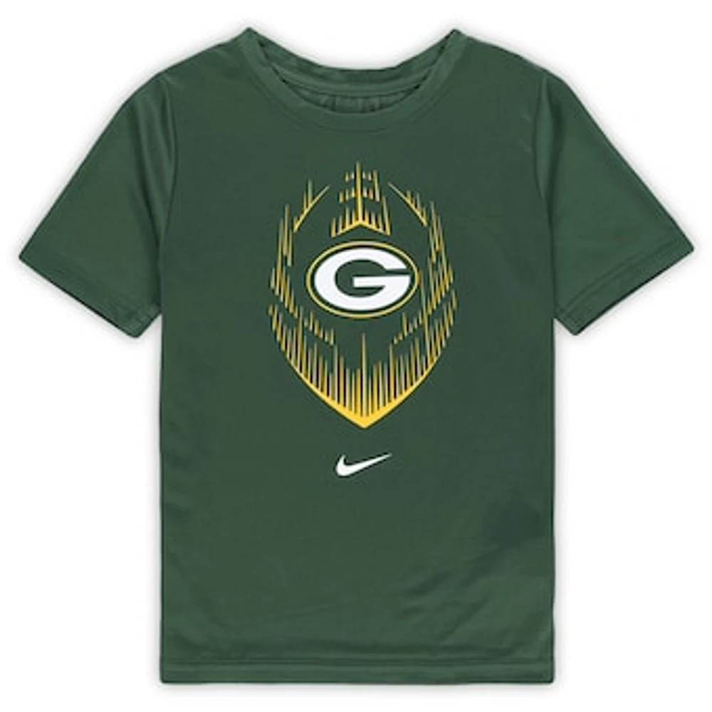 Preschool Nike  Green Green Bay Packers Legend Icon Performance T-Shirt