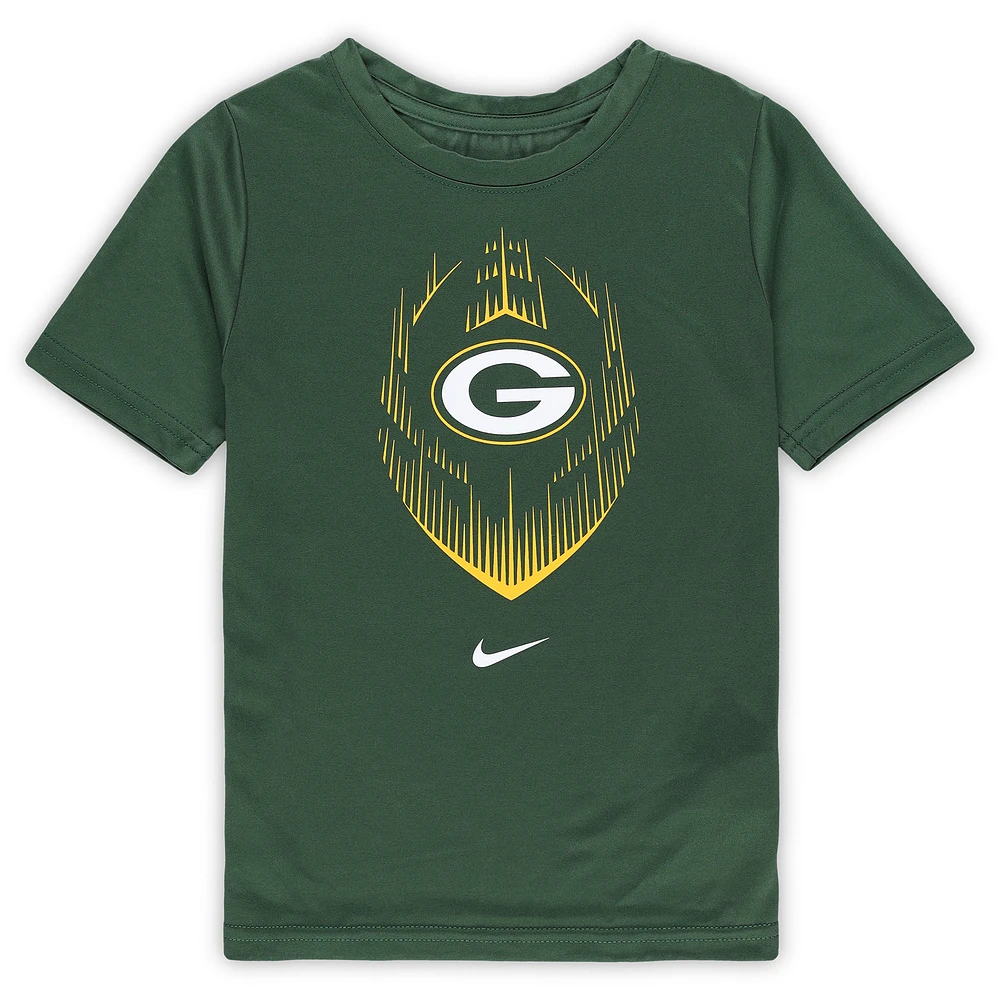 Preschool Nike  Green Bay Packers Legend Icon Performance T-Shirt