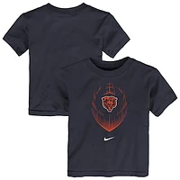 Toddler Nike  Navy Chicago Bears Legend Icon Performance T-Shirt