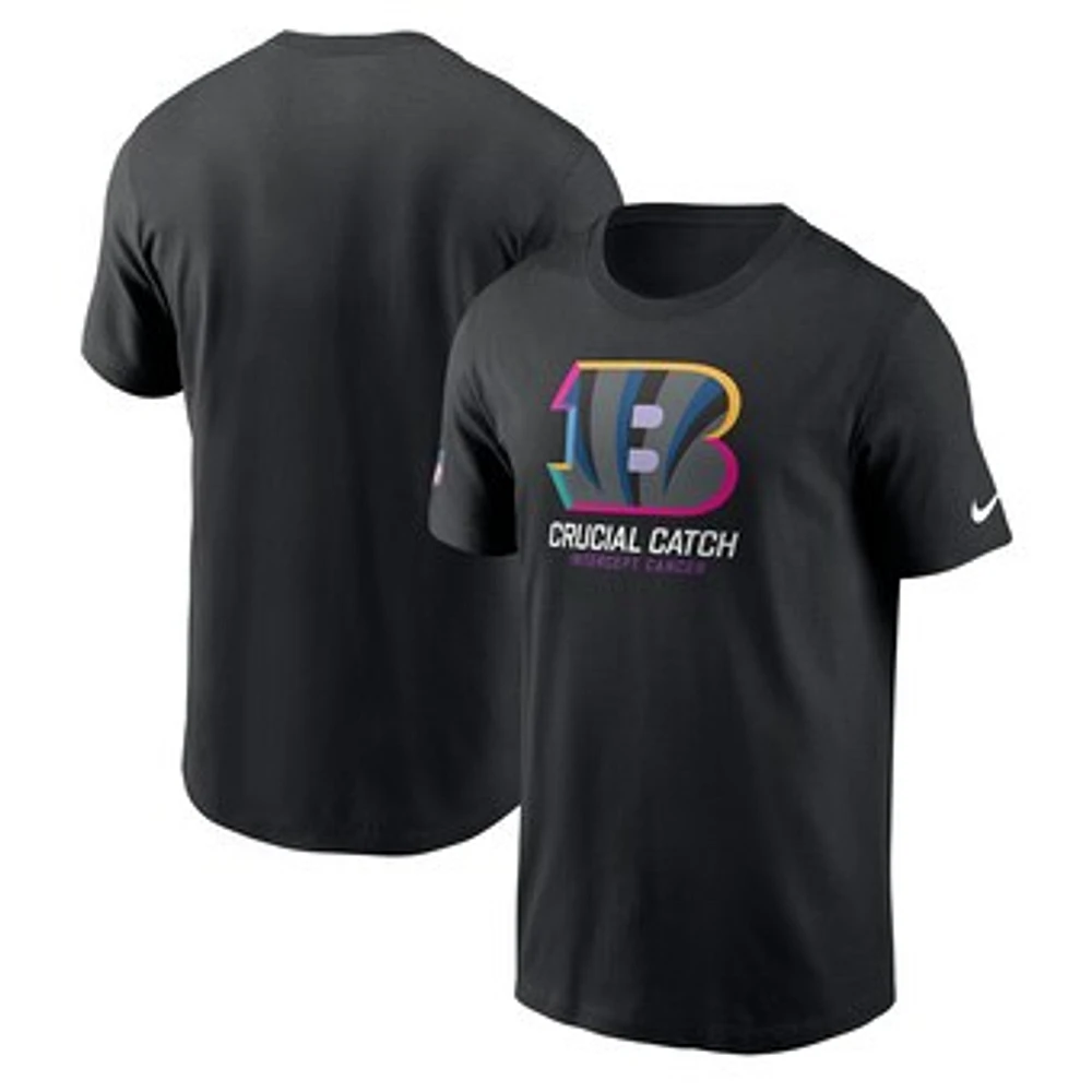 Youth Nike  Black Cincinnati Bengals 2024 NFL Crucial Catch T-Shirt