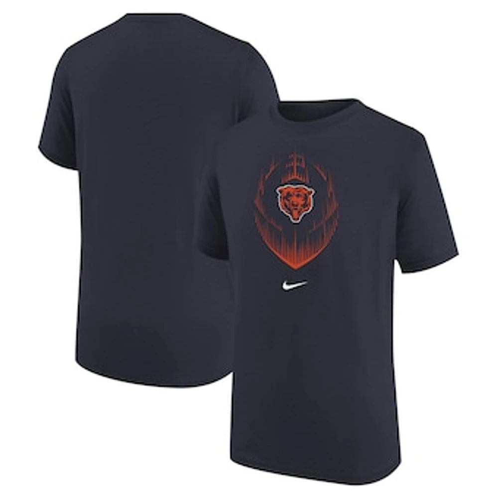 Youth Nike Navy Chicago Bears Legend Icon T-Shirt