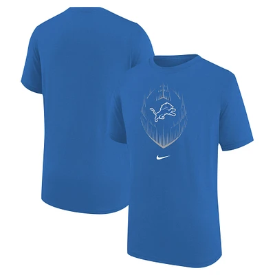 Youth Nike Blue Detroit Lions Legend Icon T-Shirt