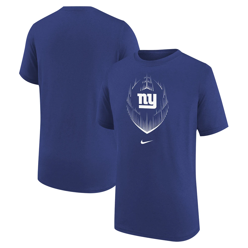 Youth Nike Royal New York Giants Legend Icon T-Shirt