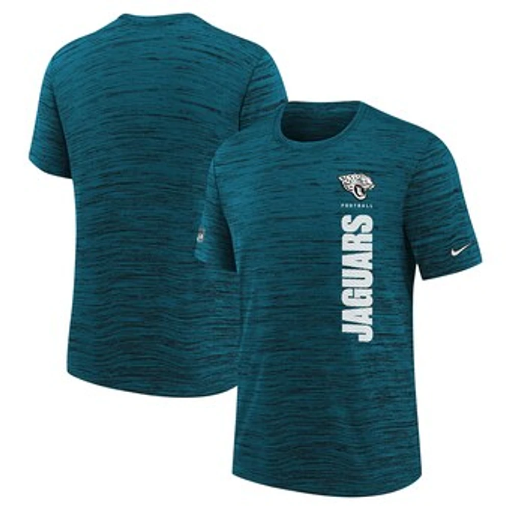 Youth Nike Teal Jacksonville Jaguars Sideline Velocity Performance T-Shirt