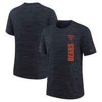 Youth Nike Navy Chicago Bears Sideline Velocity Performance T-Shirt