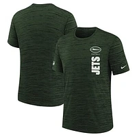 Youth Nike Green New York Jets Sideline Velocity Performance T-Shirt