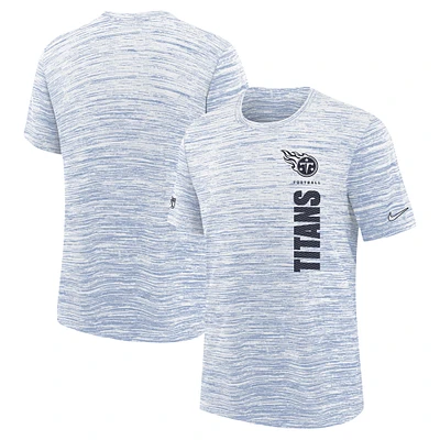 Youth Nike Light Blue Tennessee Titans Sideline Velocity Performance T-Shirt