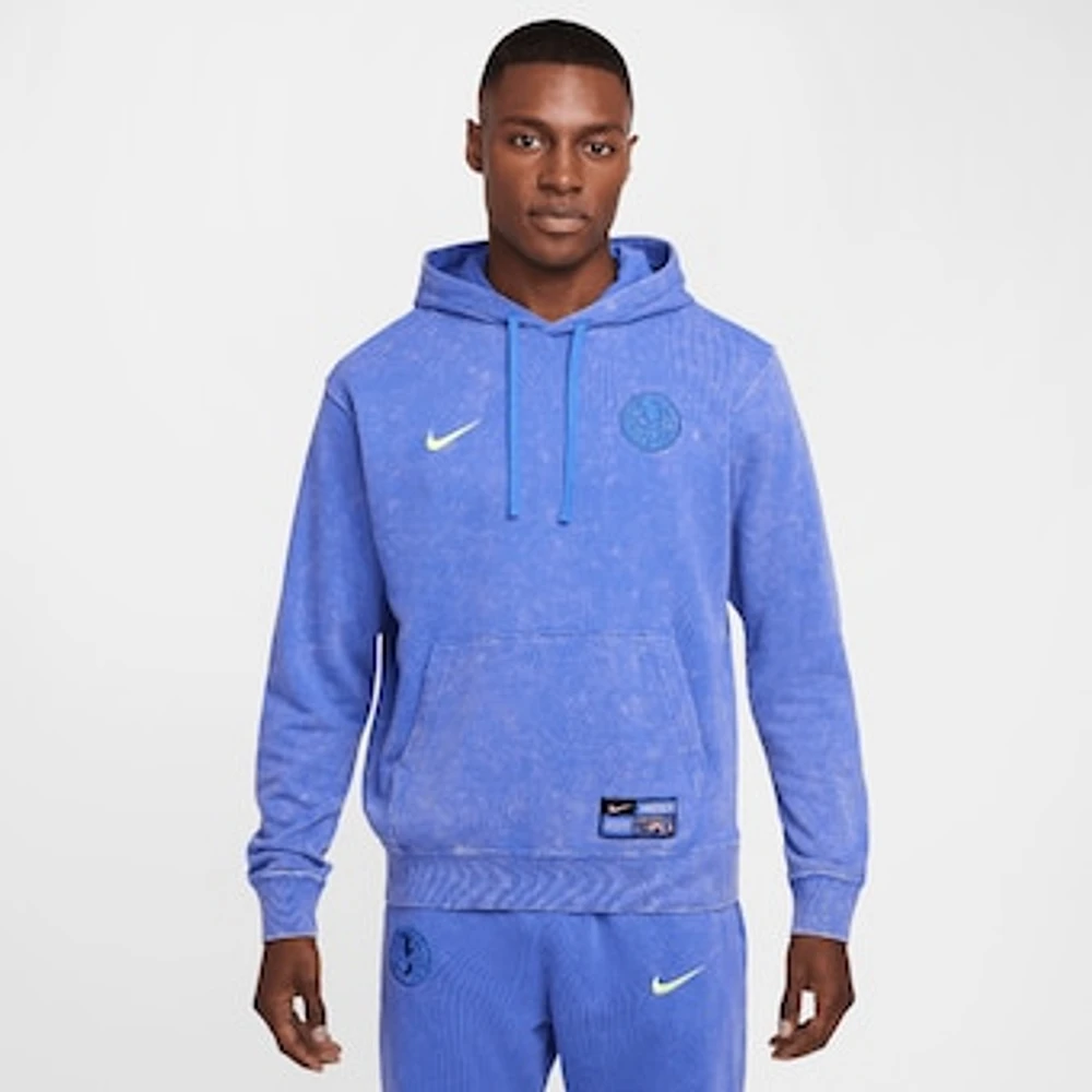 Men's Nike Blue Club America Third Pullover Hoodie