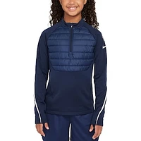 Youth Nike  Navy Chelsea 2024/25 Academy Drill Quarter-Zip Top