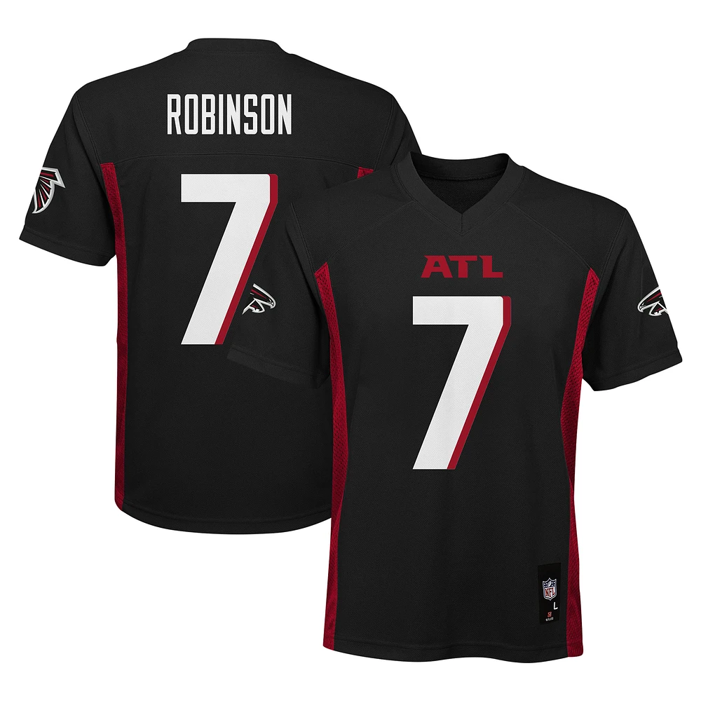 Youth Bijan Robinson Black Atlanta Falcons Replica Player Jersey