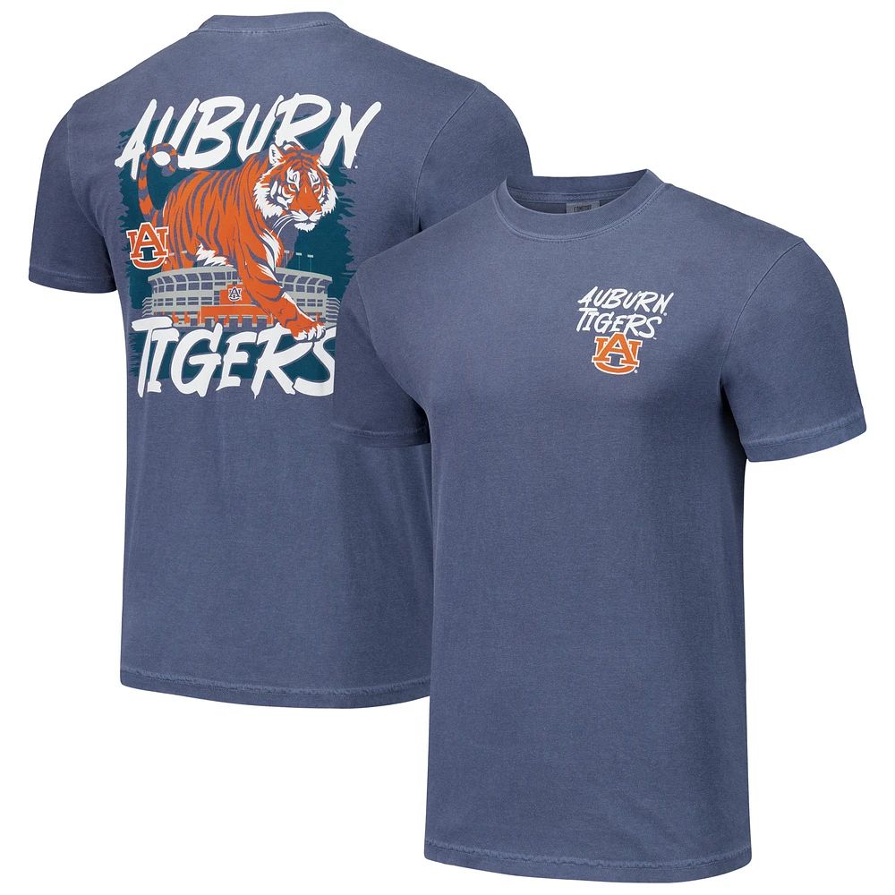 Unisex Navy Auburn Tigers Hyper Local Large Mascot Stadium T-Shirt