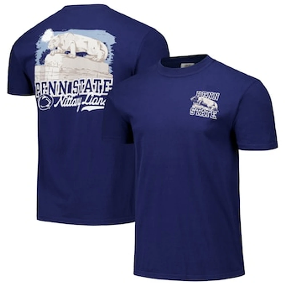 Unisex Navy Penn State Nittany Lions Hyper Local Lion Shrine Sketch T-Shirt