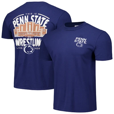 Unisex Navy Penn State Nittany Lions Hyper Local Wrestling Rec Hall T-Shirt