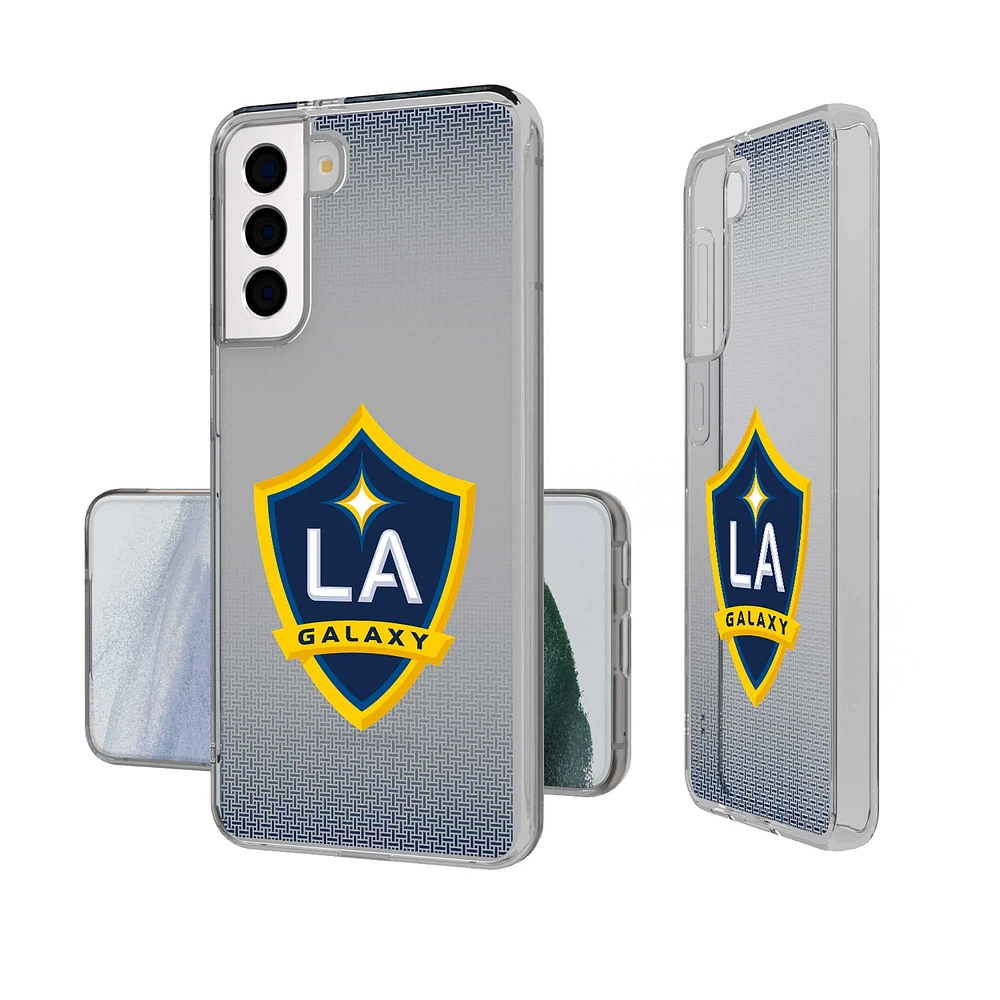Keyscaper LA Galaxy Linen Logo Clear Case