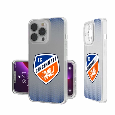 Keyscaper FC Cincinnati Linen Logo iPhone Clear Case