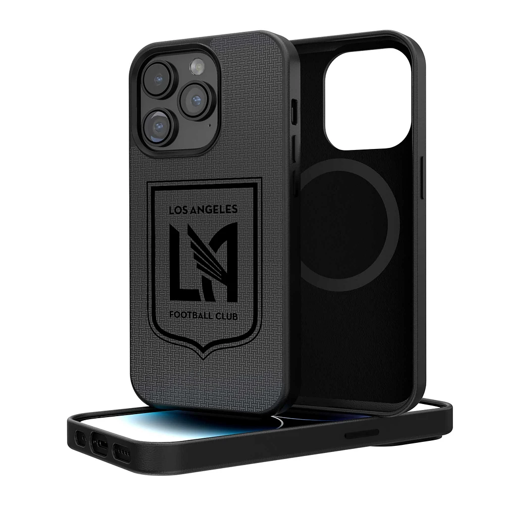 Keyscaper LAFC Linen Logo iPhone Magnetic Bump Case