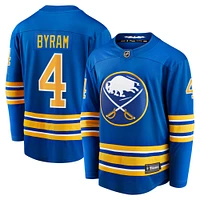 Men's Fanatics Bowen Byram Royal Buffalo Sabres Home Breakaway Jersey