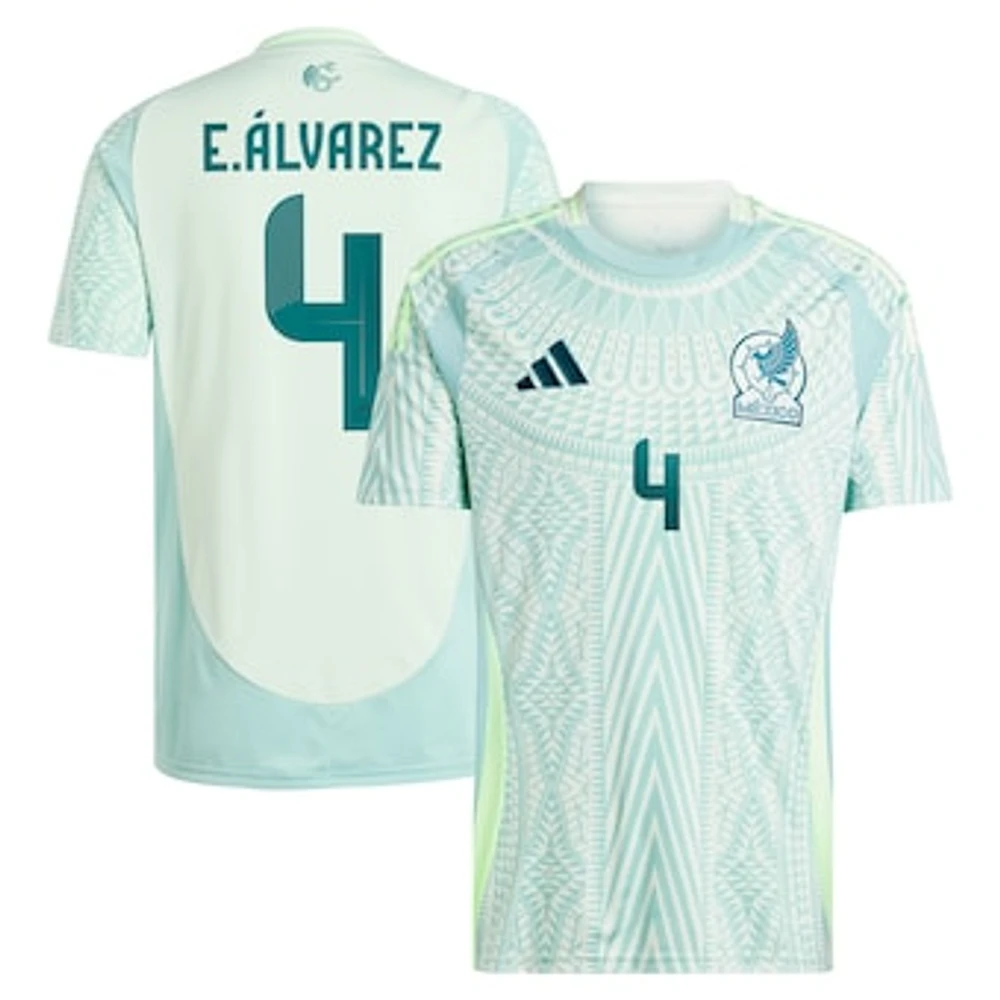 Men's adidas Edson Alvarez Green Mexico National Team 2024 Away Replica Player Jersey