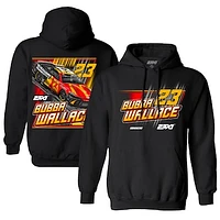 Men's 23XI Racing  Black Bubba Wallace McDonald's Car Pullover Hoodie