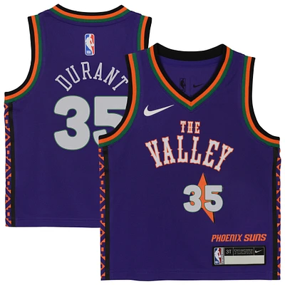 Preschool Nike Kevin Durant Purple Phoenix Suns 2024/25 Swingman Player Jersey - City Edition