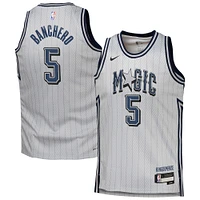 Youth Nike Paolo Banchero Silver Orlando Magic 2024/25 Swingman Player Jersey - City Edition