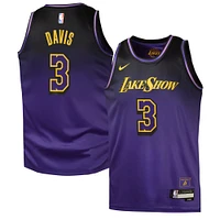 Youth Nike Anthony Davis Purple Los Angeles Lakers 2024/25 Swingman Player Jersey - City Edition