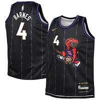 Youth Nike Scottie Barnes Black Toronto Raptors 2024/25 Swingman Jersey - City Edition