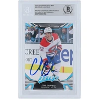 Cole Caufield Montreal Canadiens Autographed 2022-23 Upper Deck MVP #85 Beckett Fanatics Witnessed Authenticated Card