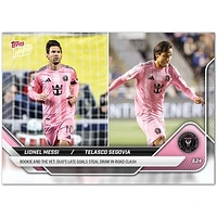 Lionel Messi/Telasco Segovia - 2025 MLS Topps NOW Card 45