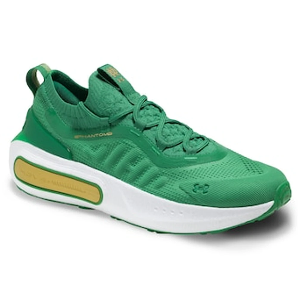 Unisex Under Armour Green Notre Dame Fighting Irish Phantom 4 Shoes