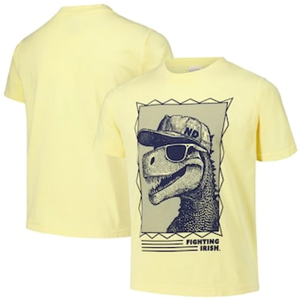 Youth ComfortWash Gold Notre Dame Fighting Irish Dino Cap T-Shirt