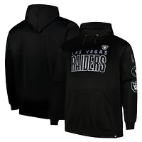 Men's Fanatics  Black Las Vegas Raiders Big & Tall Fleece Pullover Hoodie