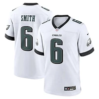 Men's Nike DeVonta Smith White Philadelphia Eagles White Game Jersey