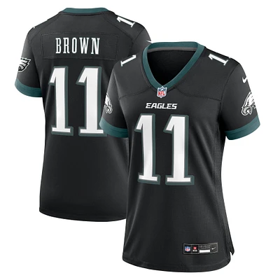 Women's Nike A.J. Brown Black Philadelphia Eagles Alternate Game Jersey