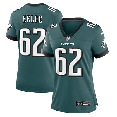 Women's Nike Jason Kelce Midnight Green Philadelphia Eagles Team Game Jersey