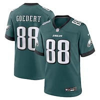 Men's Nike Dallas Goedert Midnight Green Philadelphia Eagles Team Game Jersey