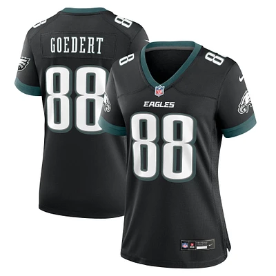 Women's Nike Dallas Goedert Black Philadelphia Eagles Alternate Game Jersey