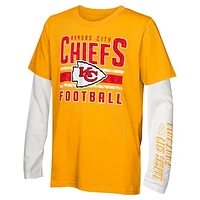 Youth Kansas City Chiefs the Mix T-Shirt Combo Set