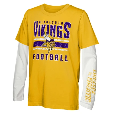 Youth Minnesota Vikings the Mix T-Shirt Combo Set