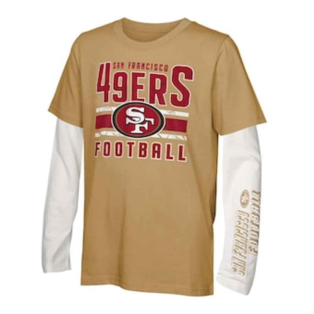 Youth San Francisco 49ers In the Mix T-Shirt Combo Set